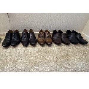 5 Pairs of Men’s Gucci Leather Lace Dress: Moccasin/Driver Shoes Size7G US8.5